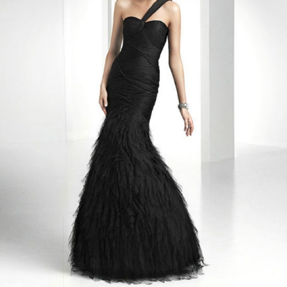 Pronovias long tule dress